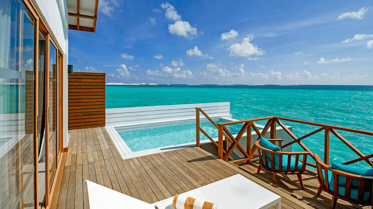 Overwater Lagoon Suite Pool